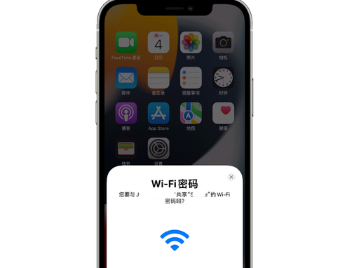 巴塘苹果15维修店分享iPhone15如何共享Wi-Fi密码 